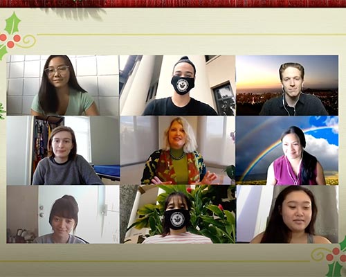 Happy Holidays 2020 from the College of Social Sciences, UH Mānoa