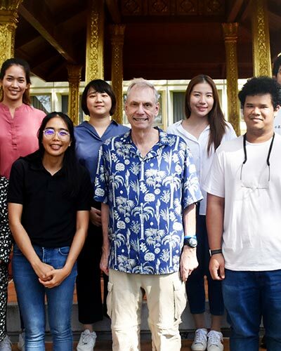 U.S. Ambassador to Thailand Robert Godec visited with students from the University of Hawaiʻi at Mānoa.